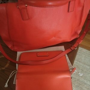 Kate spade  bag and Continental wallet.